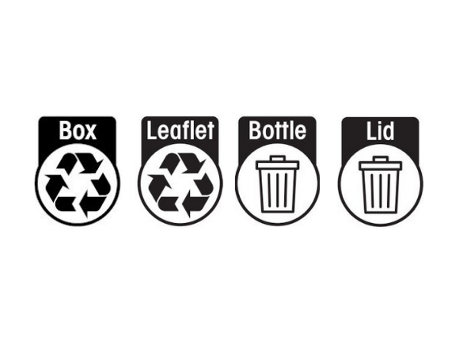 NAN CARE Recycling Logos